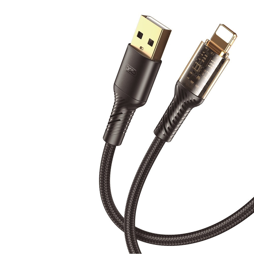 XO USB-Kabel NB229 USB - Lightning 1m 2,4A - Svart
