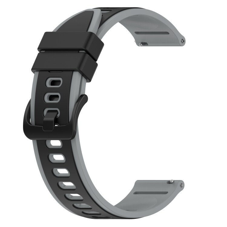 Huawei Watch GT3 Pro 43mm -älykellon vaihtoranneke, musta/harmaa