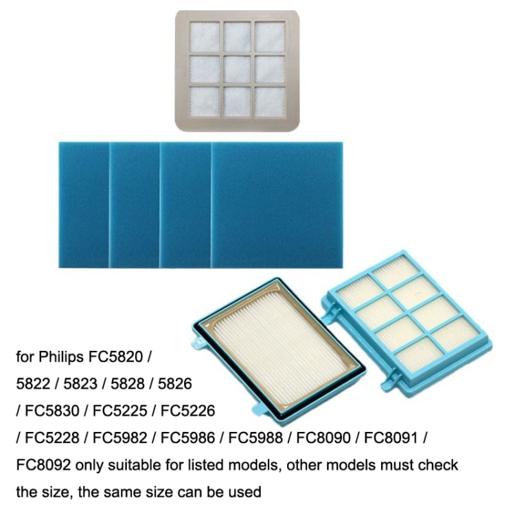 Mikrosuodatin Philips-pölynimureille, FC5823 / FC5826 / FC5830 / FC5832