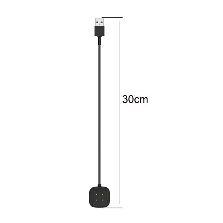 Fitbit Versa 4:n latauskaapeli – 30 cm / Magneettinen kellolaturi / Varalatauskaapeli