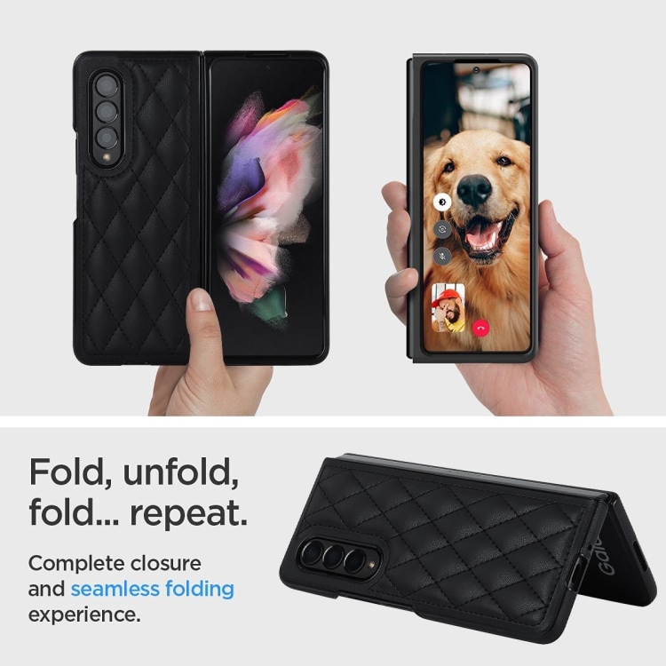 Samsung Galaxy Z Fold4 suojakuoret - keinonahka