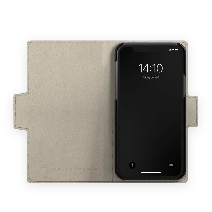 IDEAL OF SWEDEN Lompakkokuoret Khaki Croco iPhone 12 Pro Max