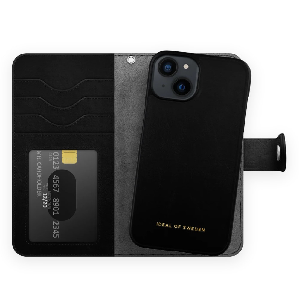 IDEAL OF SWEDEN Lompakkokuoret Magnet Wallet+ Black iPhone 13