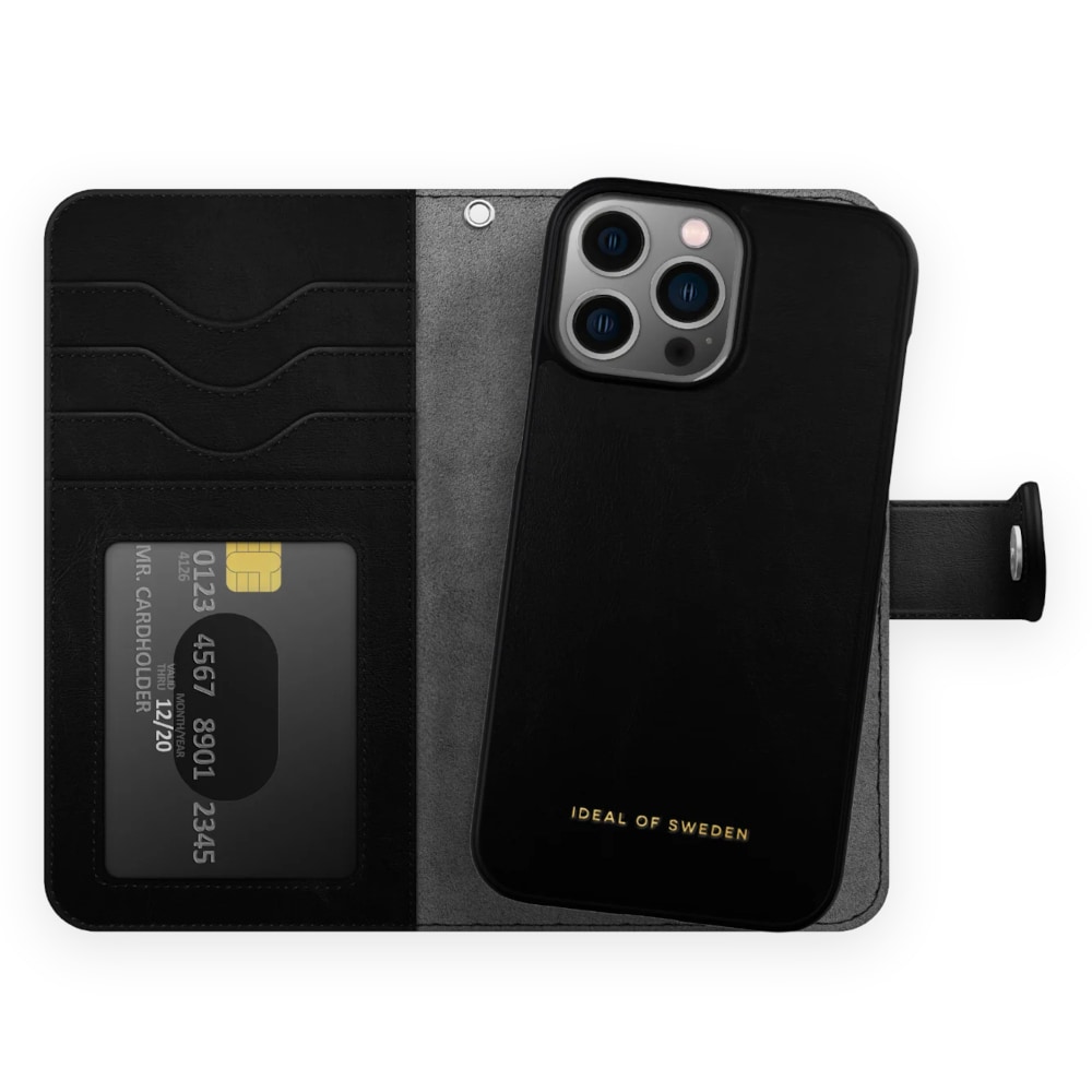 IDEAL OF SWEDEN Lompakkokuoret Magnet Wallet+ Black iPhone 13 Pro Max