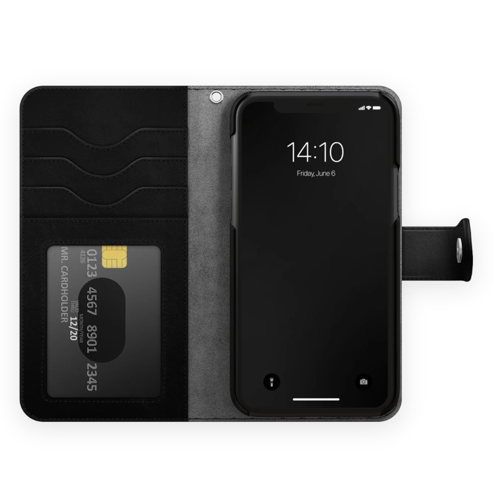 IDEAL OF SWEDEN Lompakkokotelo Magnet Wallet+ Black iPhone 12/12 Pro