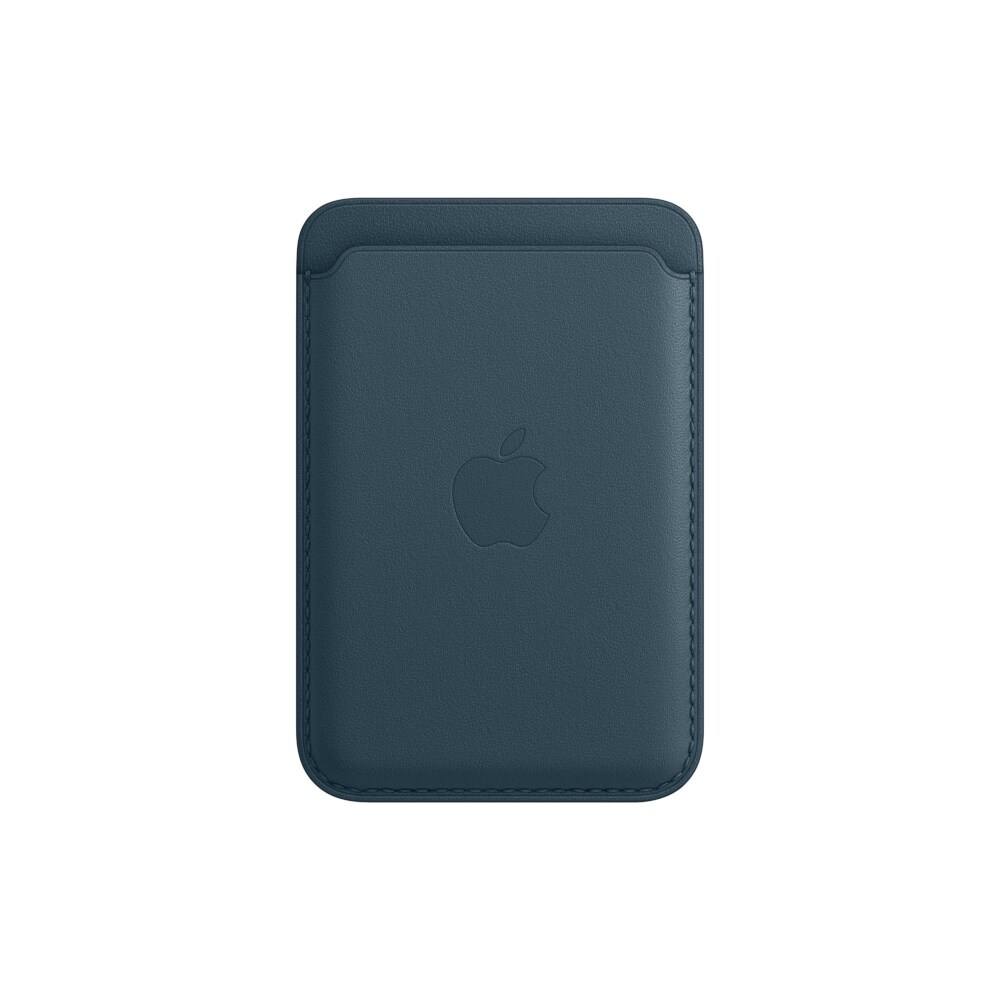 Apple iPhone Läderplånbok med MagSafe - Baltic Blue