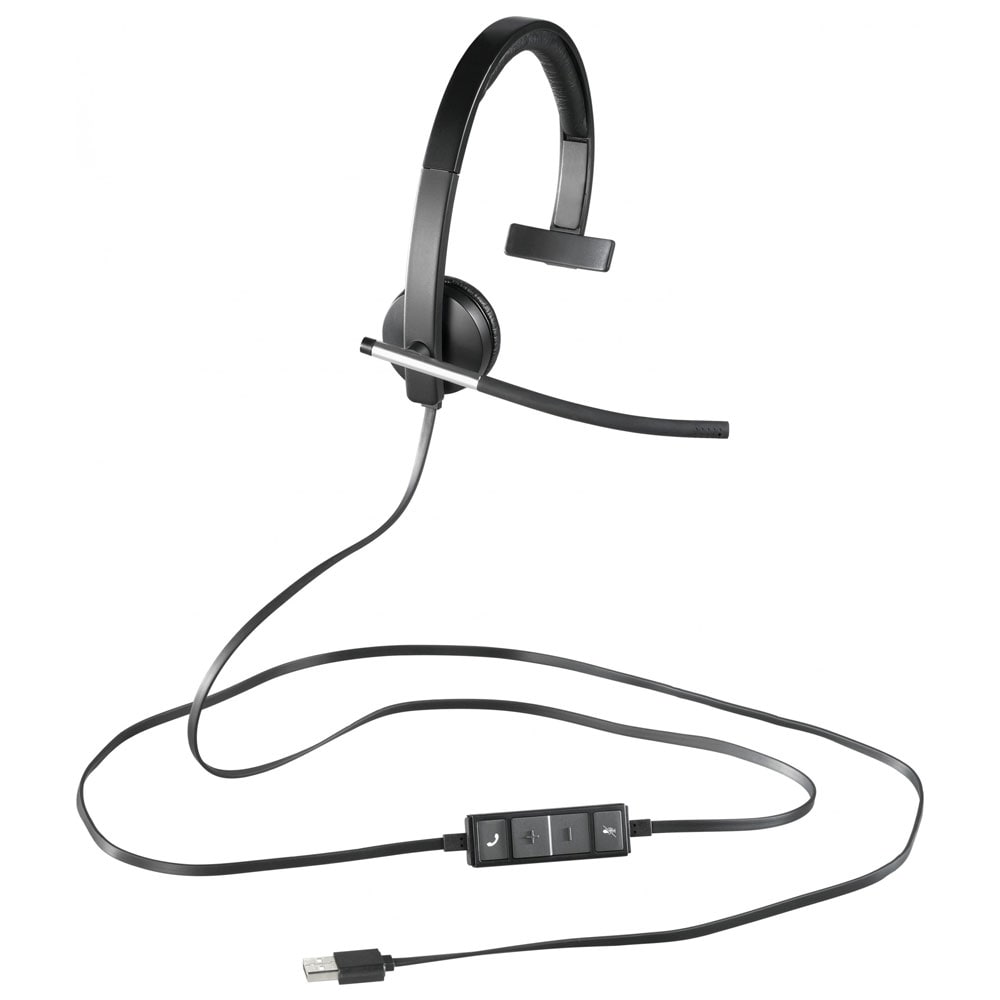 Logitech H650e mono on-ear kuulokkeet