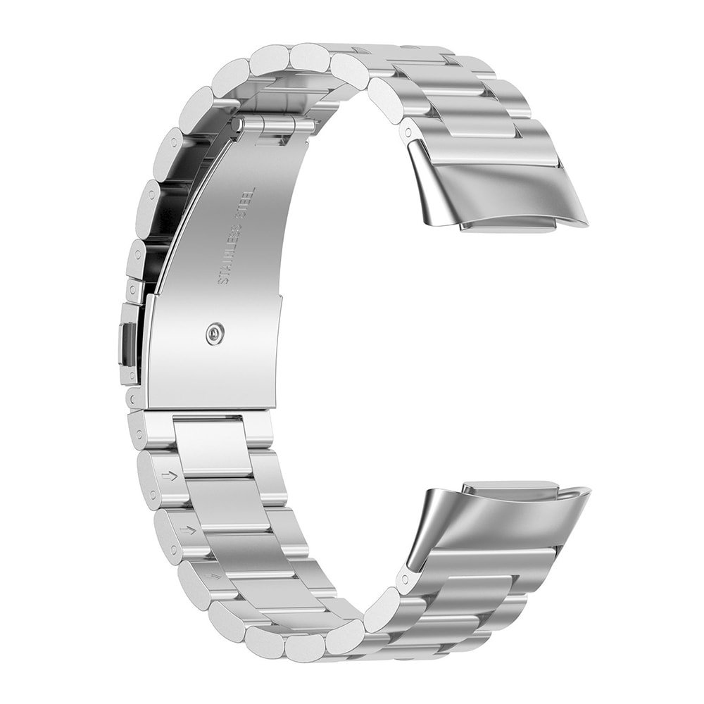 Metalliranneke Fitbit Charge 5 / 6 - hopea