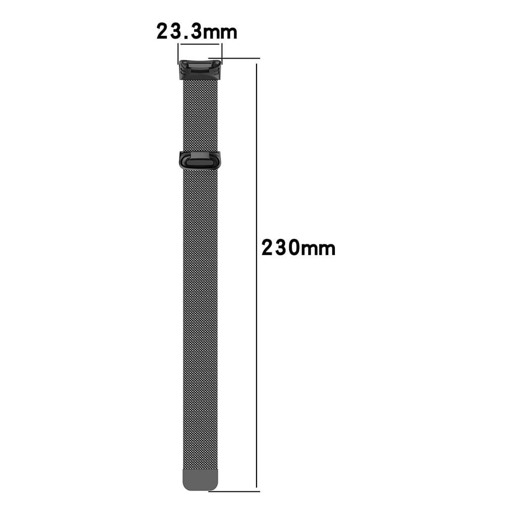 Metalliranneke Fitbit Charge 5 - musta