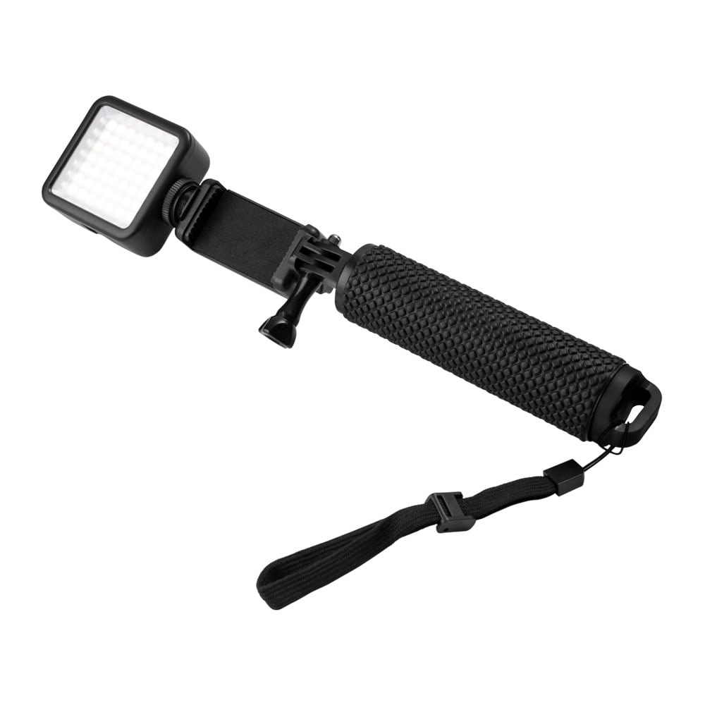 Gadgetmonster Vlogging Stick LEDillä