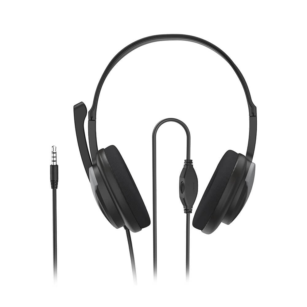 Hama PC-kuulokkeet Office Stereo On-Ear HS-P100 V2 Musta 3,5 mm