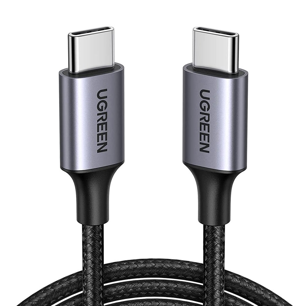 Ugreen 60W 3A USB-C USB-C-kaapeli, 2m