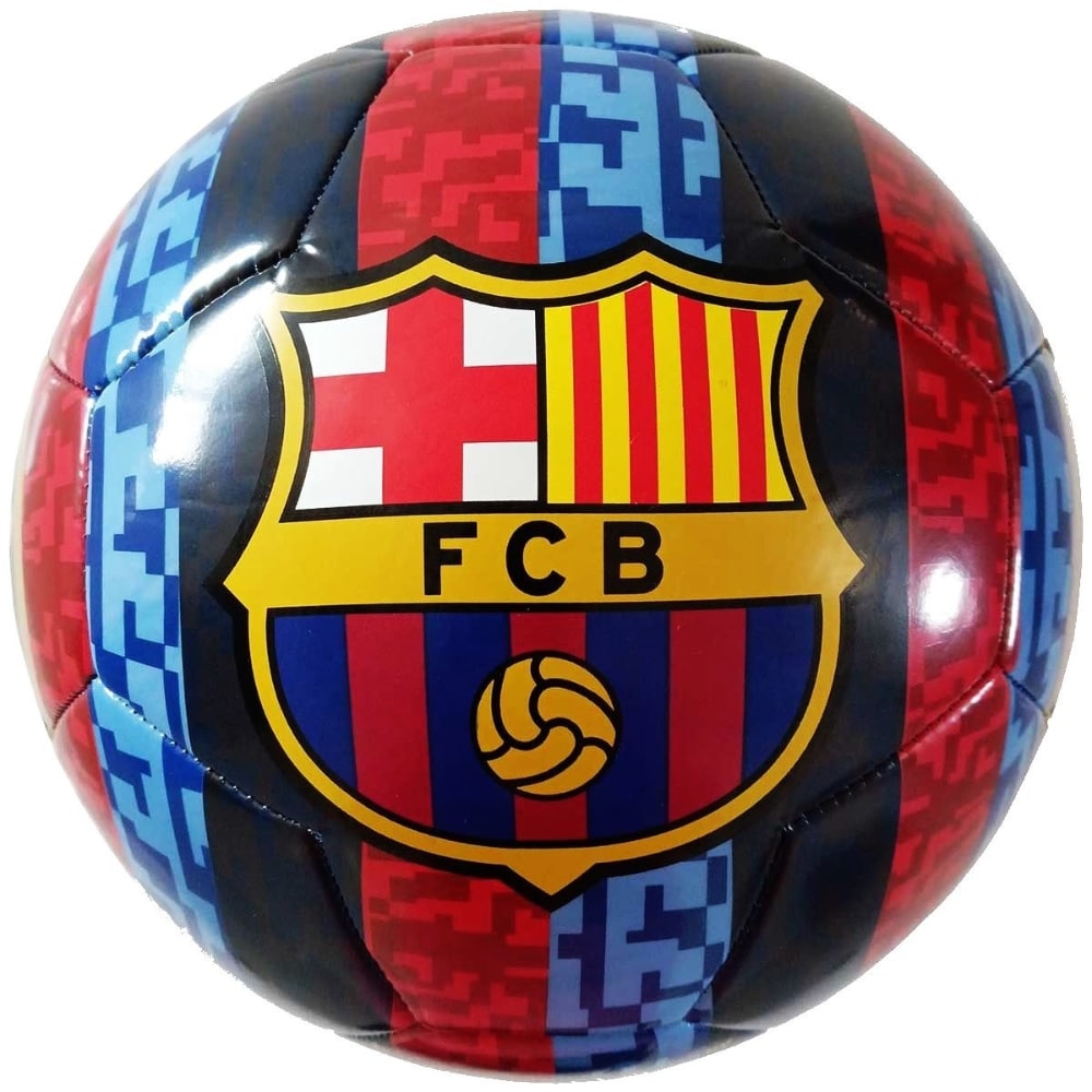 FC Barcelona jalkapallo ja FCB laatikko, koko. 5