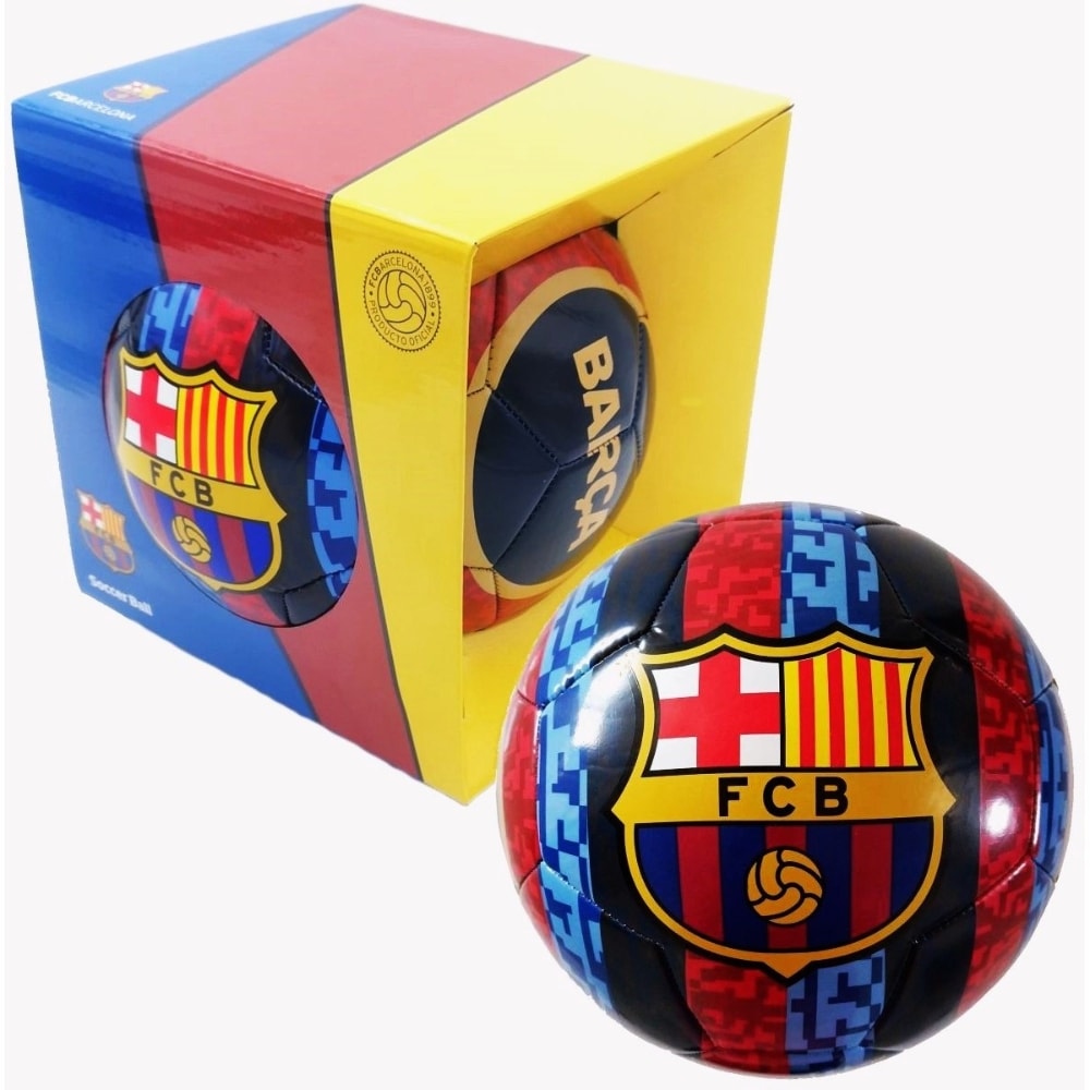 FC Barcelona jalkapallo ja FCB laatikko, koko. 5
