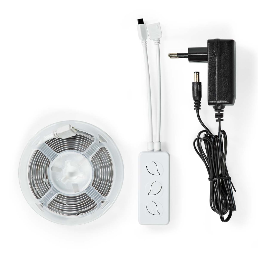 Nedis SmartLife LED-nauha - Wi-Fi, 2m, lämmin valkoinen/viileä valkoinen