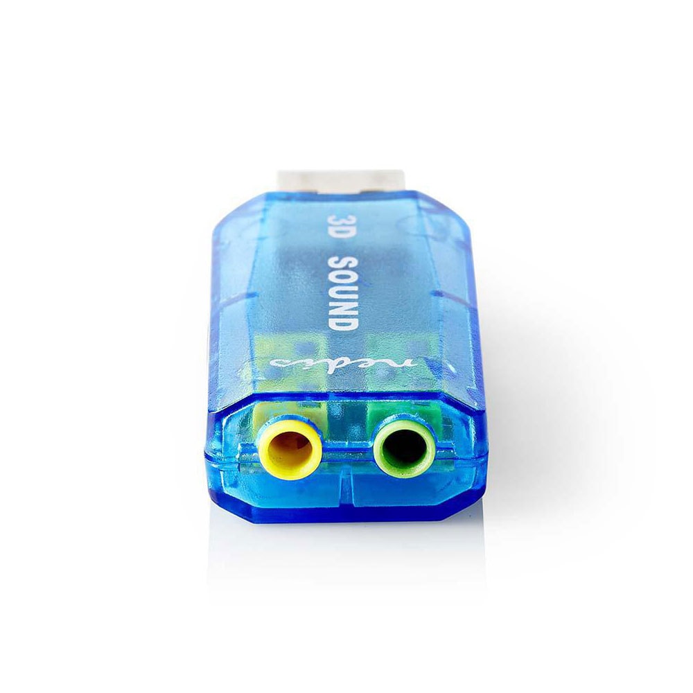 Nedis USB-äänikortti 5.1 3,5 mm:n liittimellä varustettuna