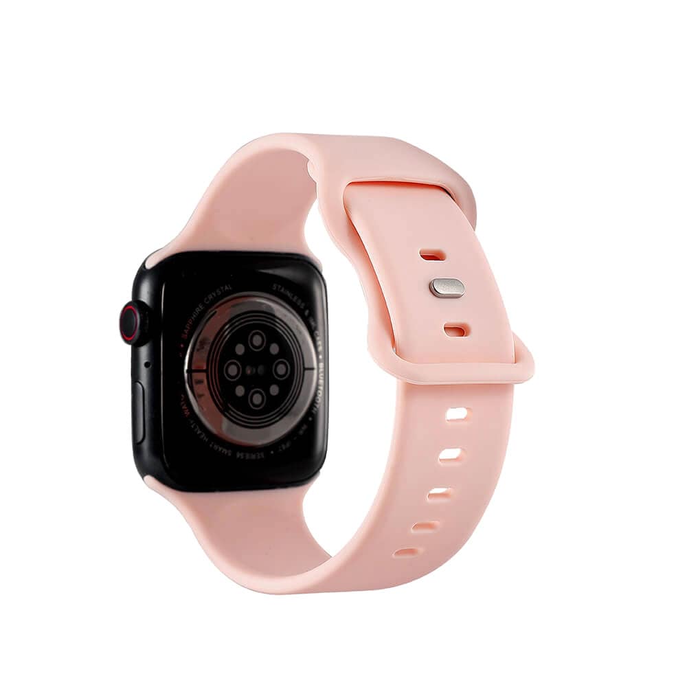 GEAR Kellon ranneke Silikoni VAALEANPUNAINEN Apple Watch 38-40mm