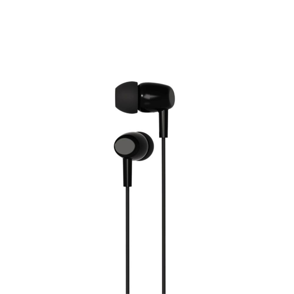 XO EP50 In-ear kuulokkeet AUX:lla - musta