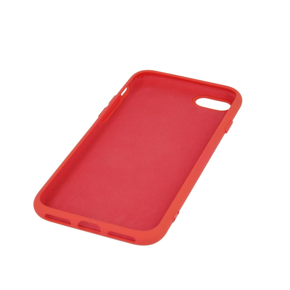 Silikonikuori Xiaomi Redmi Note 12 Pro Plus -puhelimelle - punainen