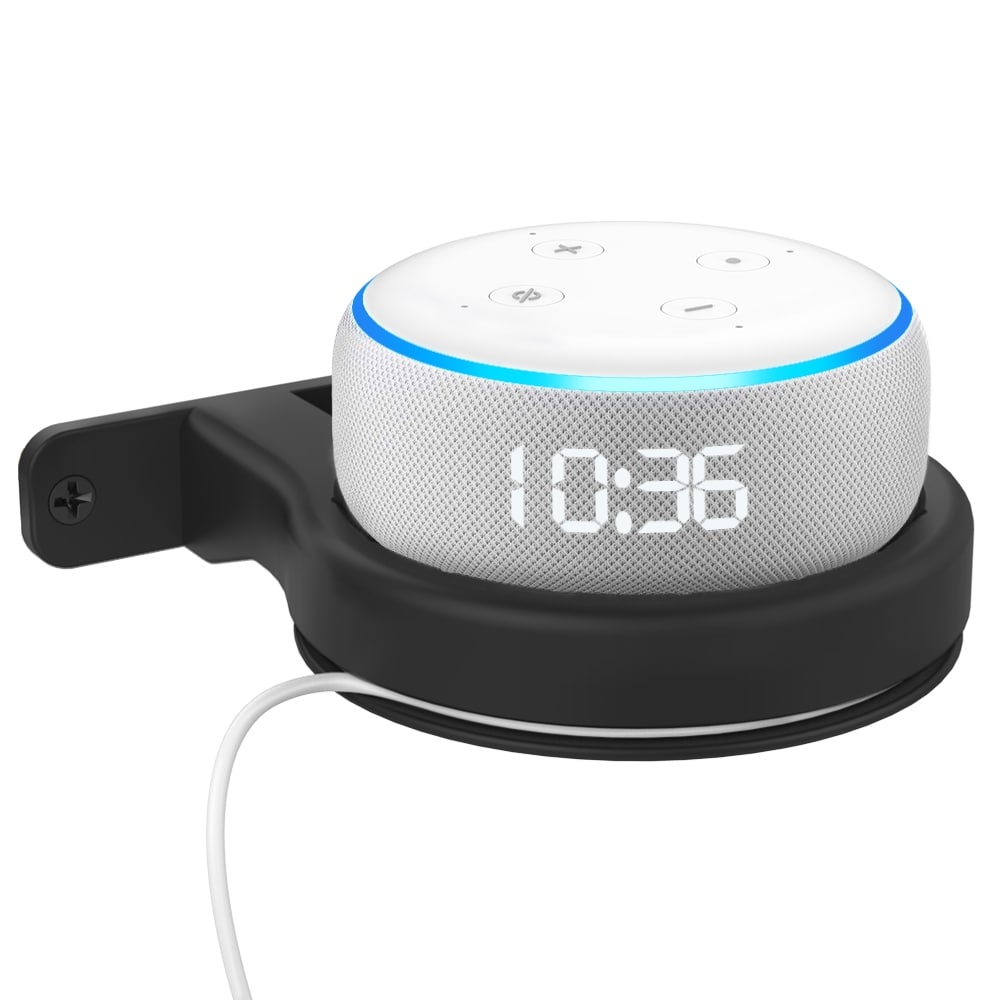 Seinäteline Amazon Echo Dot 3/4:lle - musta