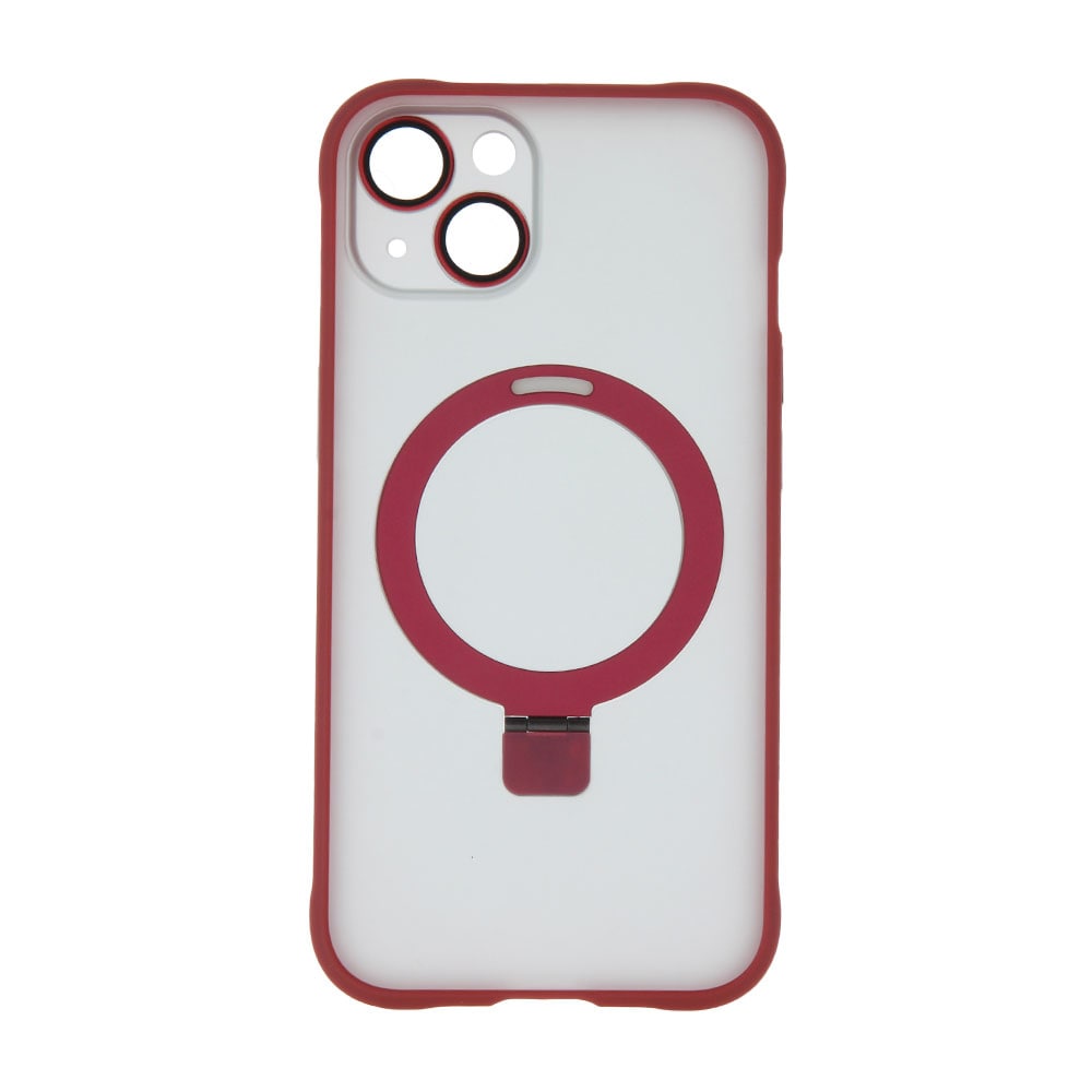 Mag Ring takakuori iPhone 12 Prolle - punainen