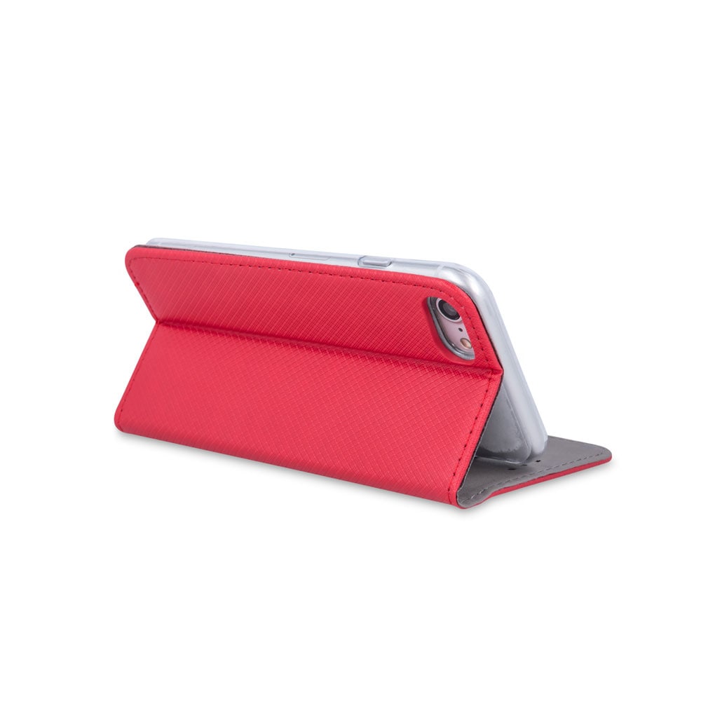 Magneettinen kotelo iPhone 15 Plus -puhelimelle - punainen