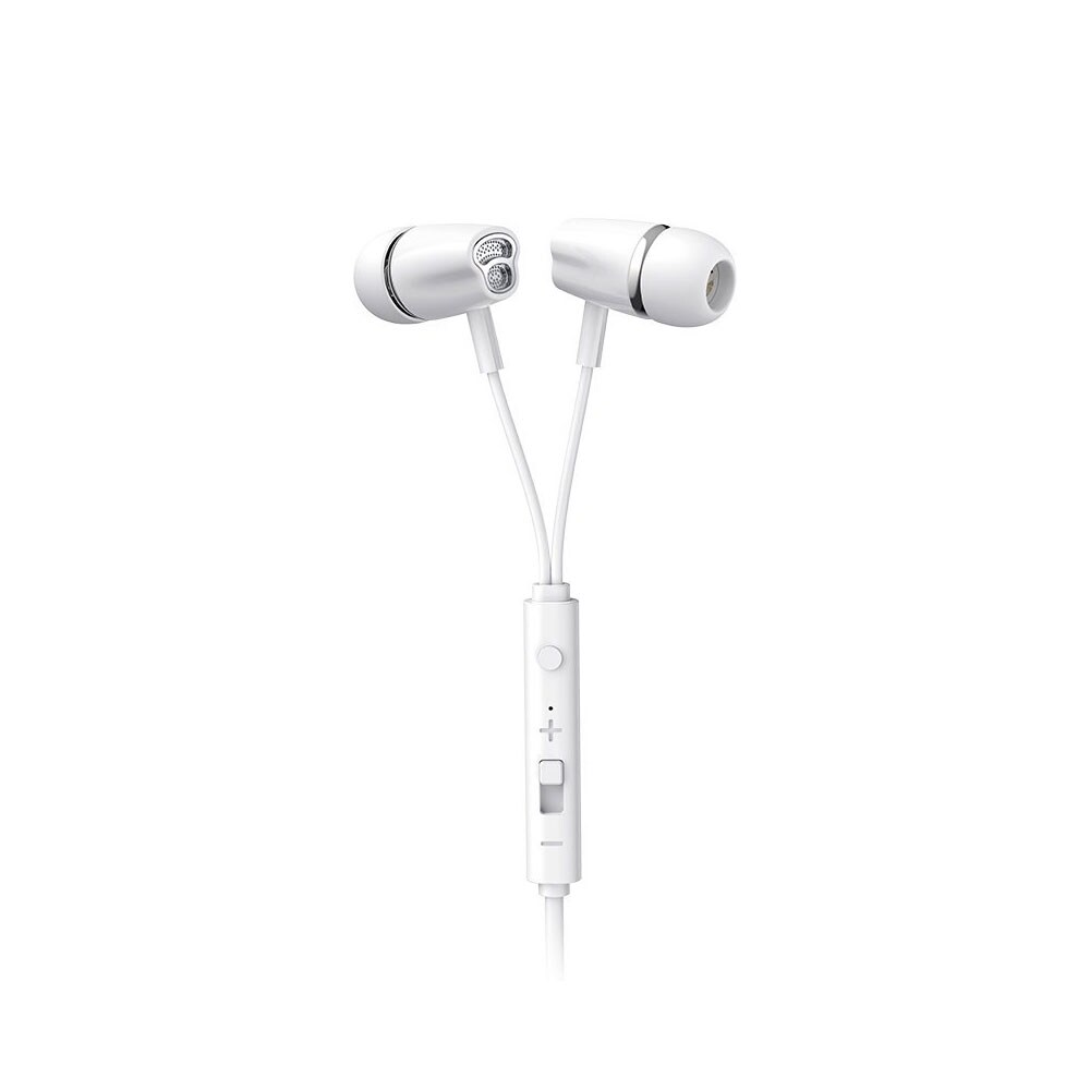 Joyroom In-Ear-kuulokkeet 3,5 mm:n liitännällä, valkoinen