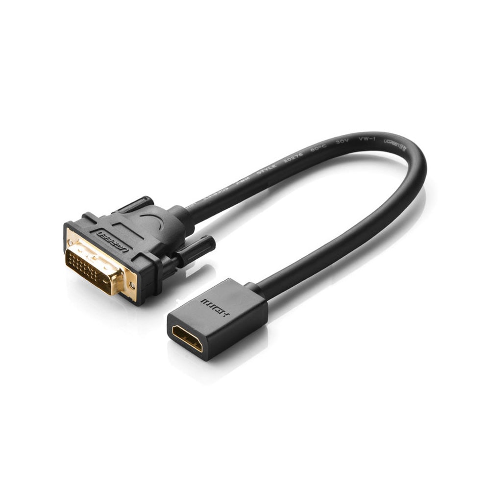 Ugreen DVI-HDMI-kaapeli 15cm