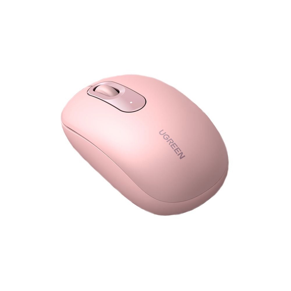 Ugreen Langaton hiiri 2.4GHz USB - vaaleanpunainen