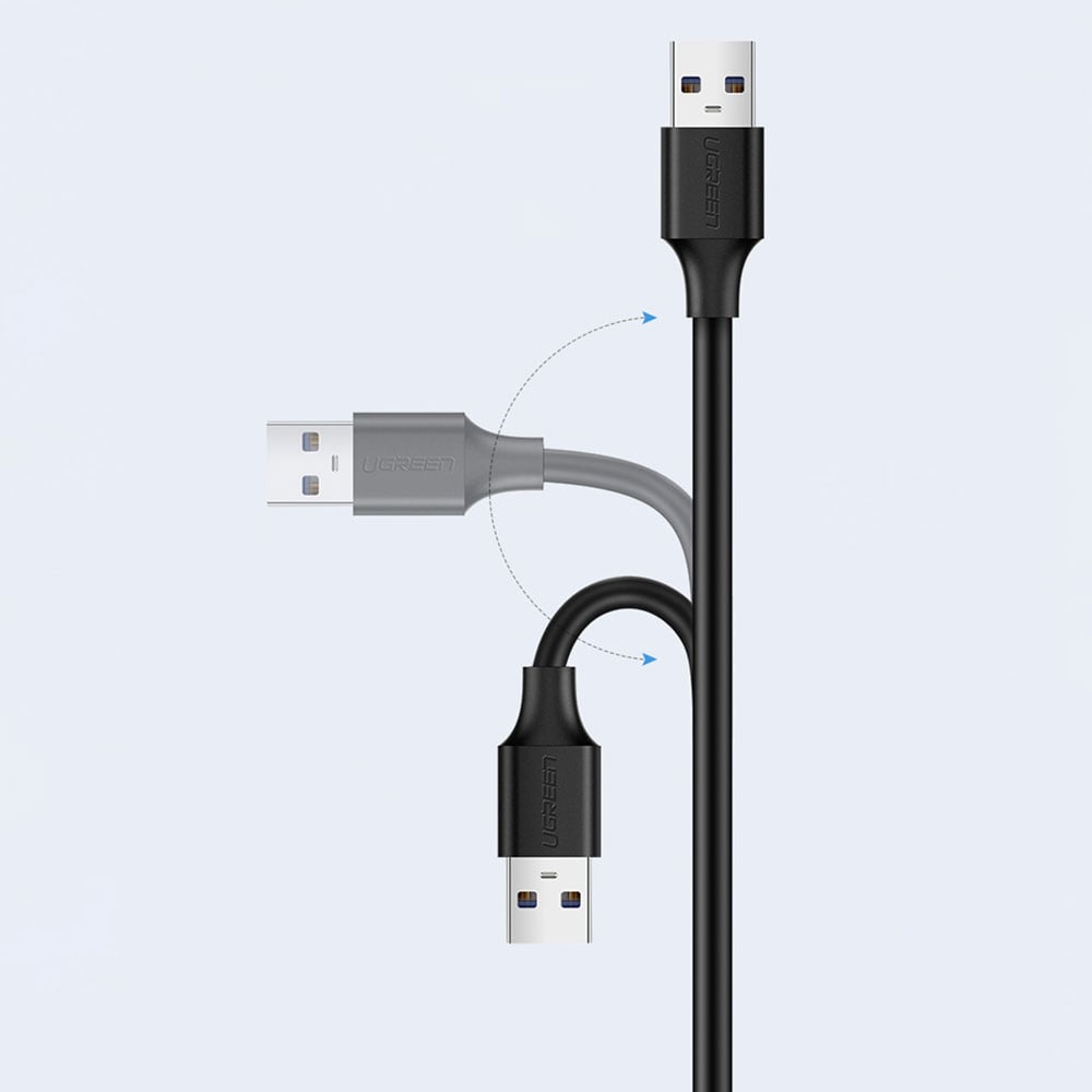 Ugreen USB-jatkojohto USB-uros USB-naaras 3m