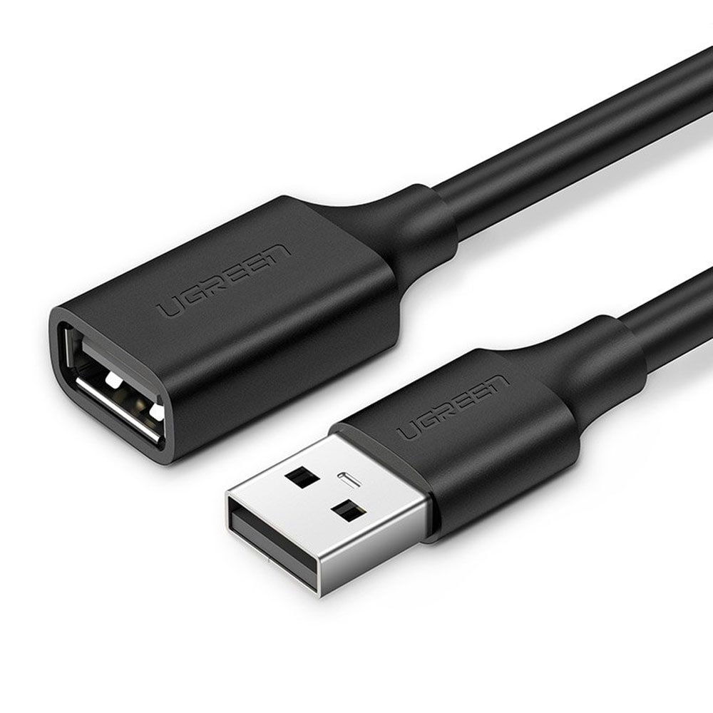 Ugreen USB-jatkojohto USB-naaras USB-uros 1m
