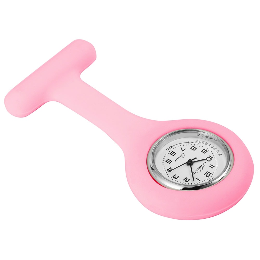 Adrina sairaanhoitajan kello silikonia - Pinkki