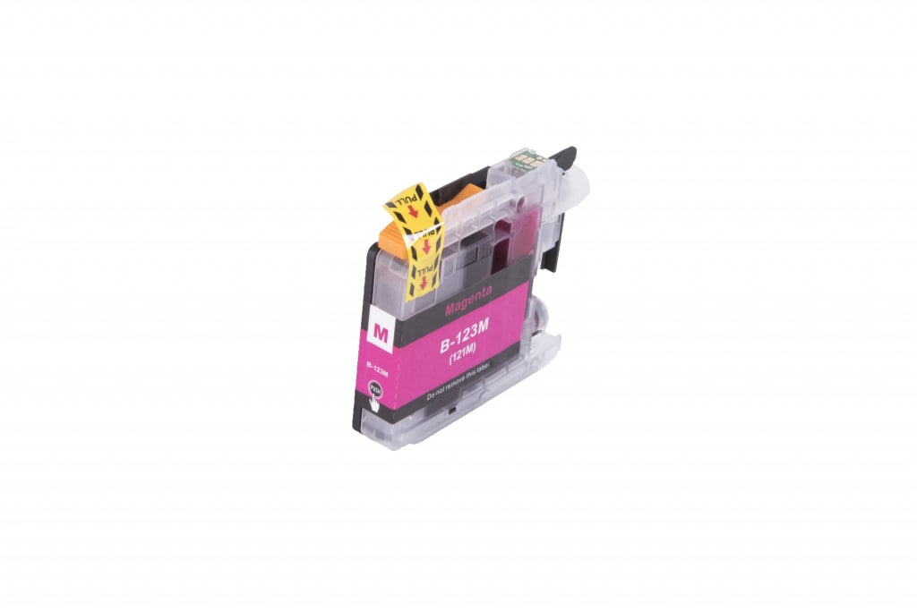 Mustepatruuna Brother LC121M/LC123M - Magenta