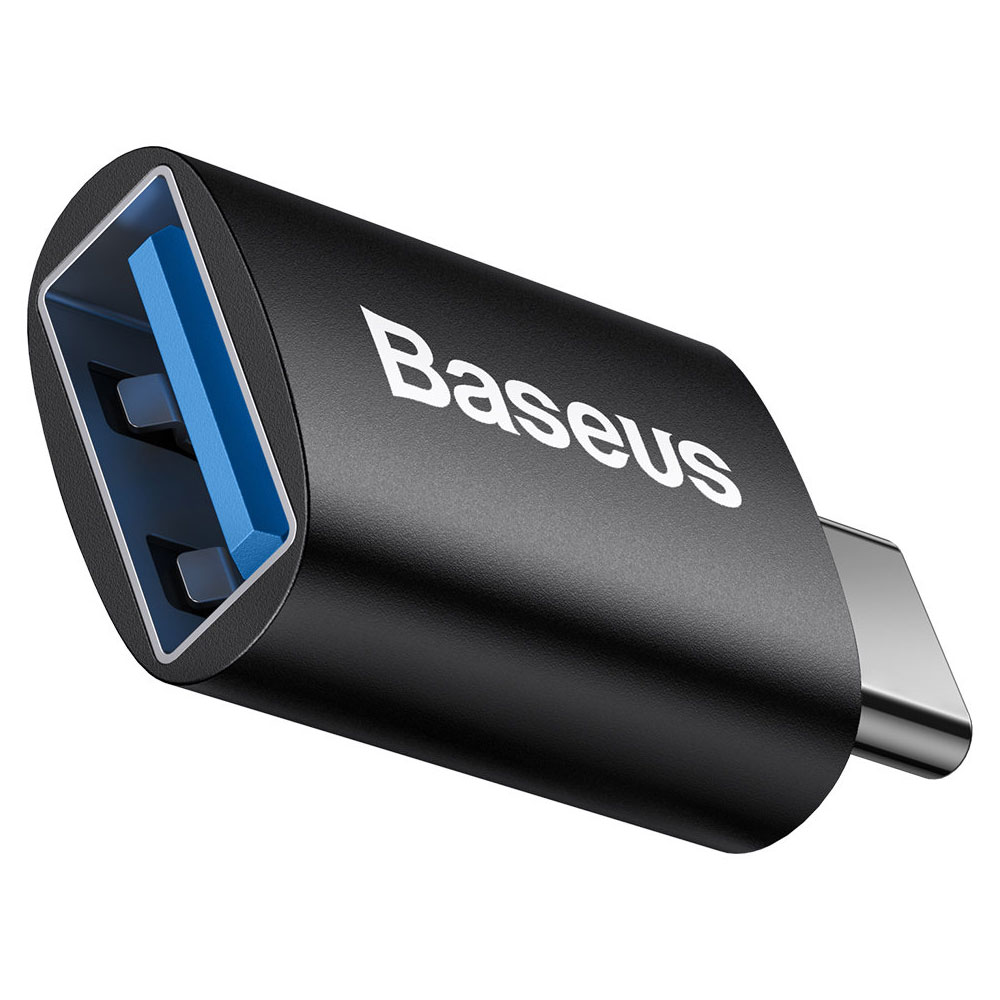 Baseus Ingenuity Series USB-sovitin USB 3.1 - USB-C - musta