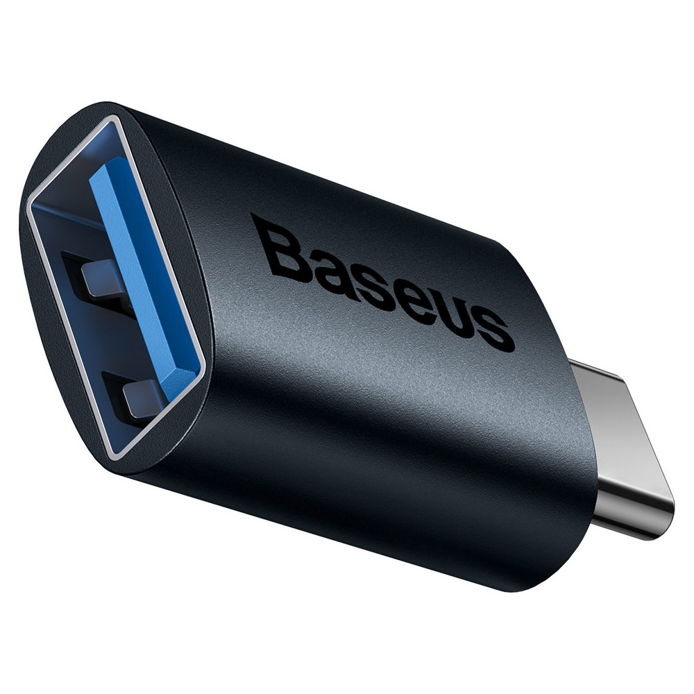 Baseus Ingenuity Series USB-sovitin USB 3.2 - USB-C - sininen