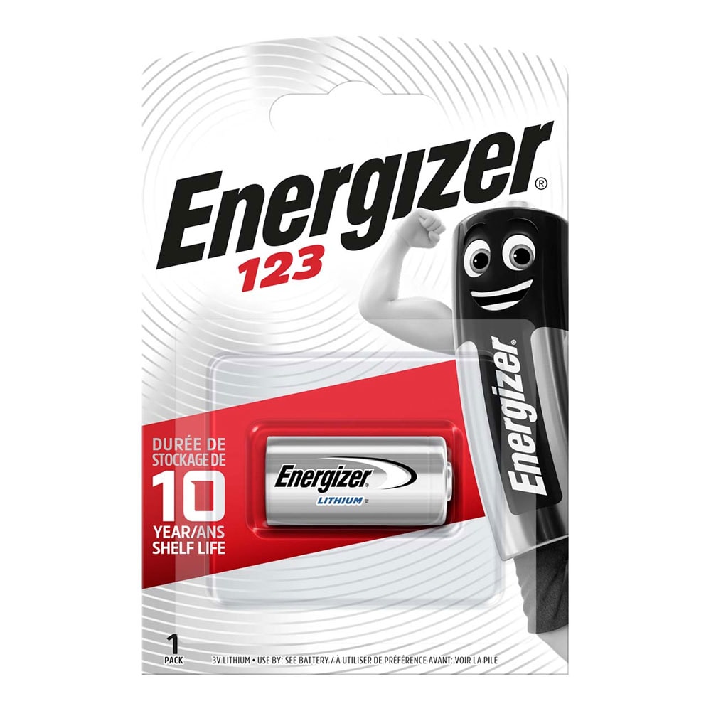 Energizer 123 paristo