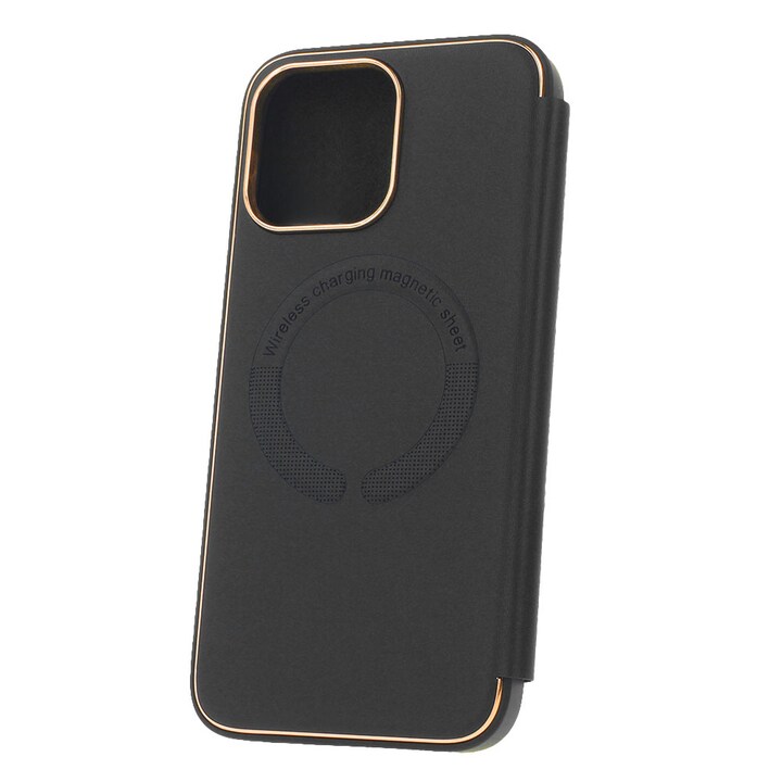 Flip kotelo MagSafe Phone 14 Pro - Musta