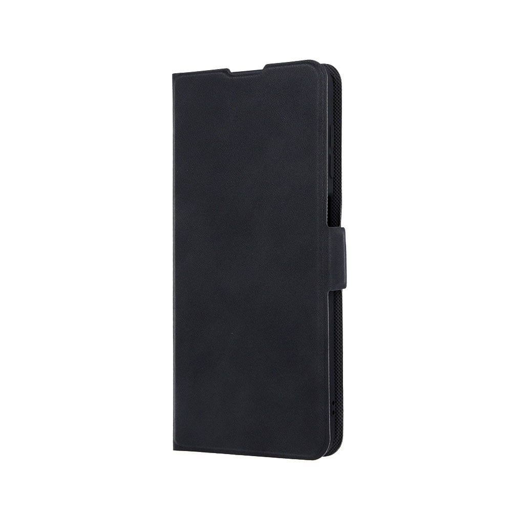 Flip kotelo telinetoiminnolla iPhone 15 Plus  - Musta