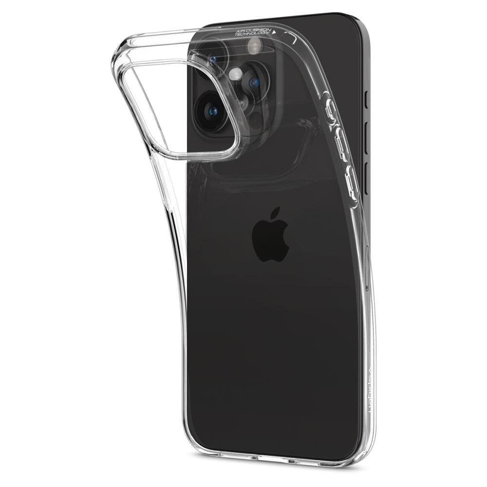 Spigen Liquid Crystal Takakansi iPhone 15 Pro Max - Crystal Clear