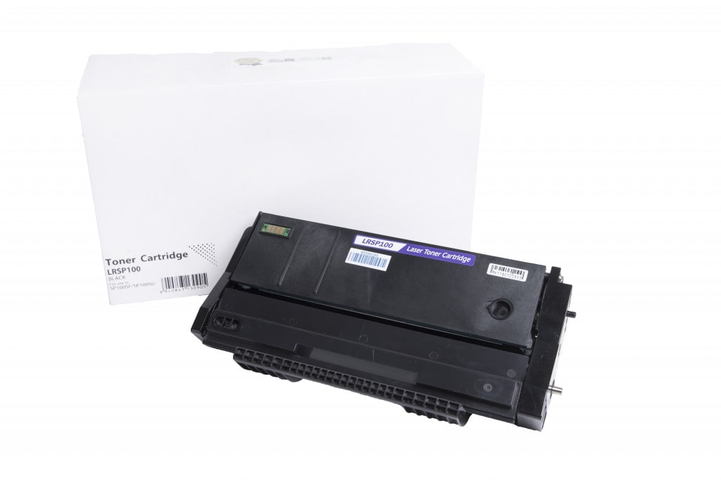 Laserkasetti Ricoh SP100 407166 - Musta