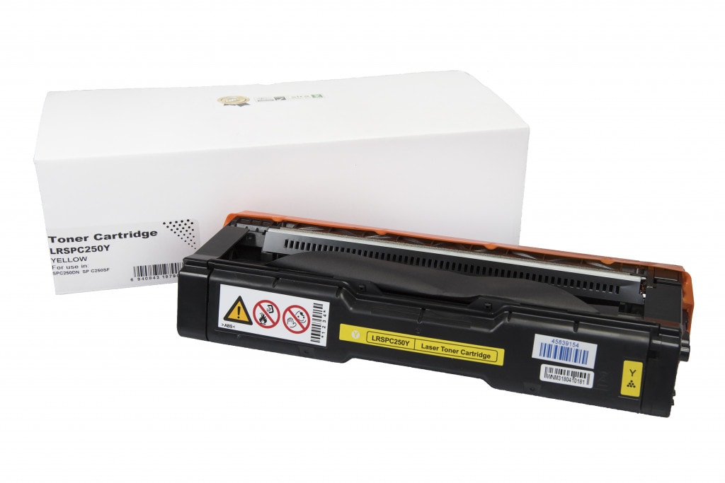 Laserkasetti Ricoh SP C250 407546 - Keltainen