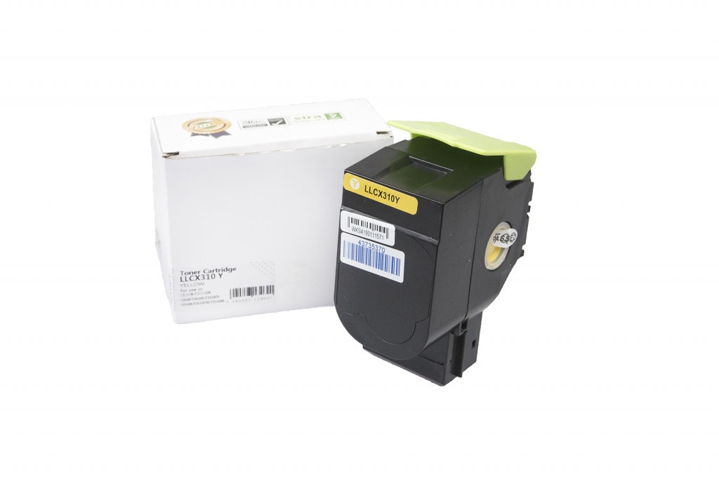 Laserkasetti Lexmark 802SY 80C2SY0 - Keltainen (ilman sirua)