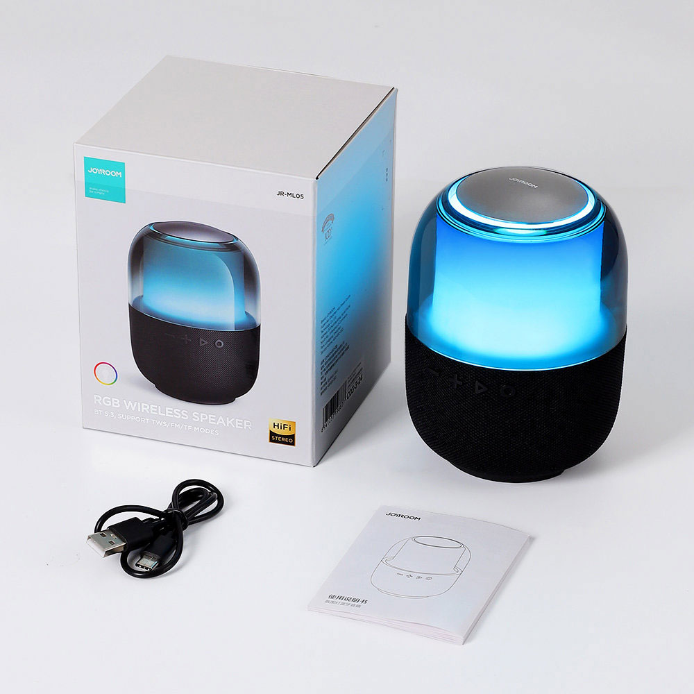 Joyroom LED Bluetooth-kaiutin - musta