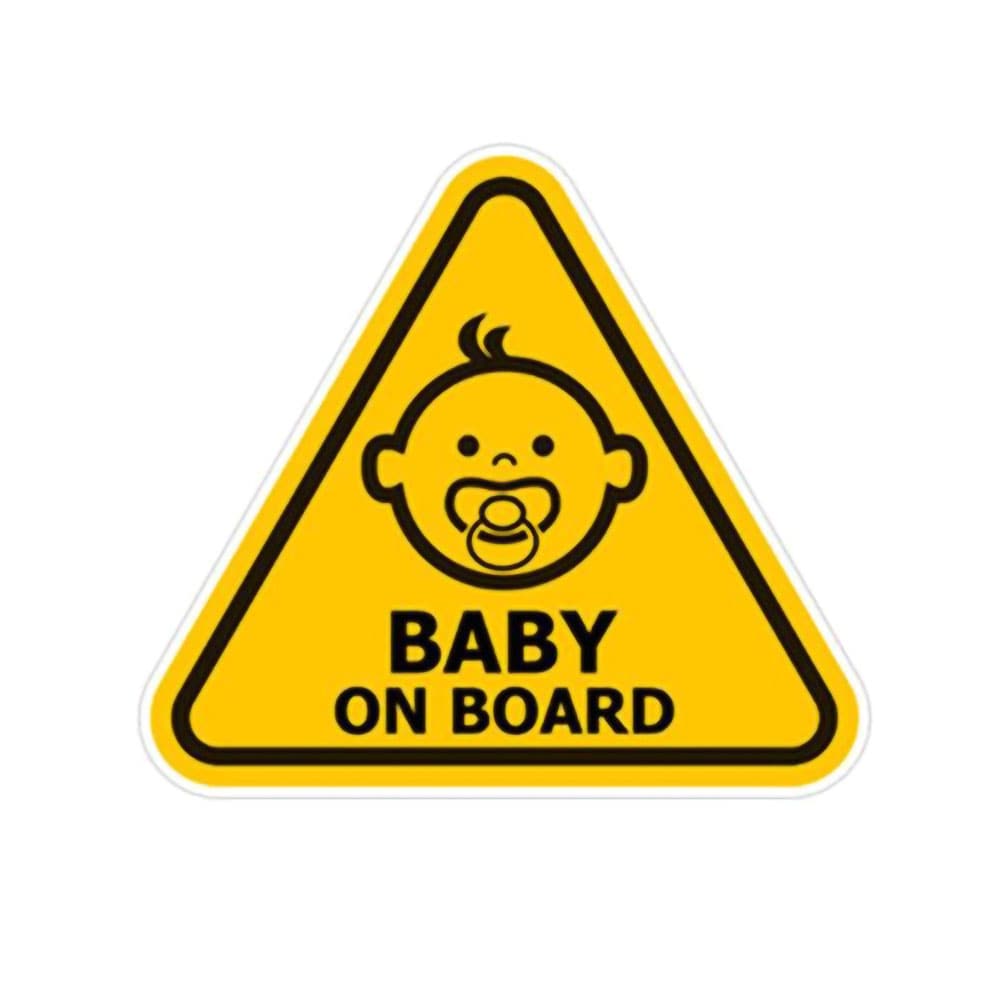 "Baby on board"kyltti 15x13,4cm