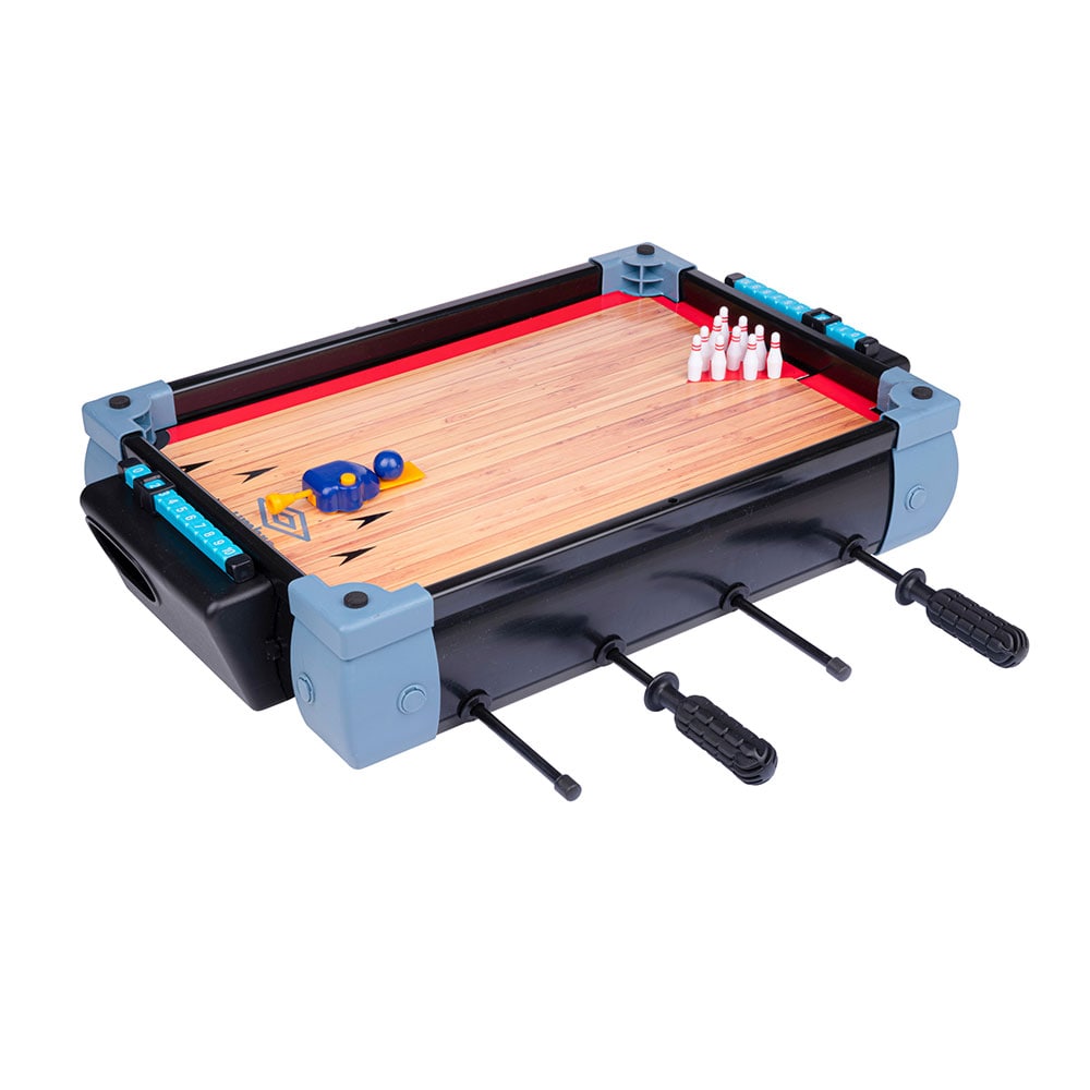5-in-1-pöytäpelit - Fussball/Ping-Pong/Bowling/Koripallo/Ilmakiekko