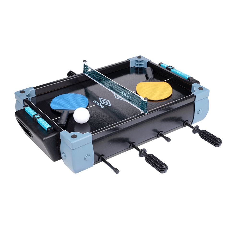 5-in-1-pöytäpelit - Fussball/Ping-Pong/Bowling/Koripallo/Ilmakiekko