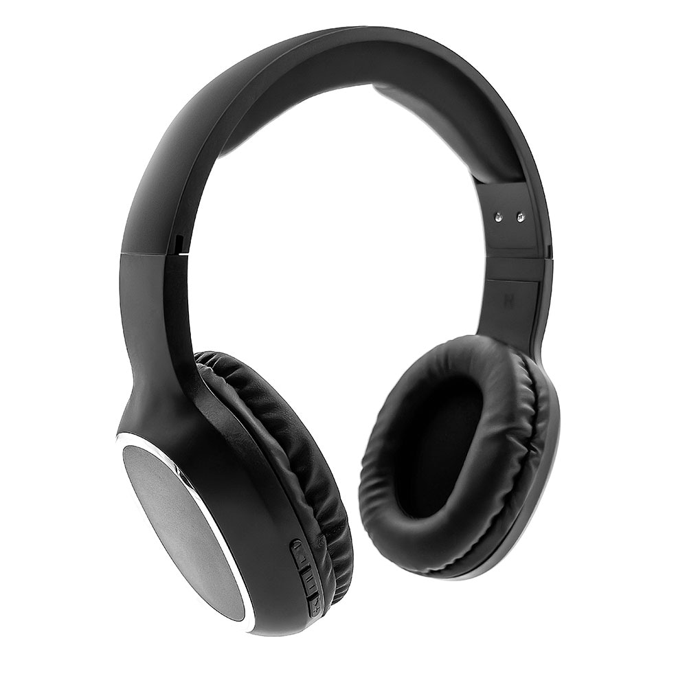 United Over-Ear Bluetooth Headset - Musta
