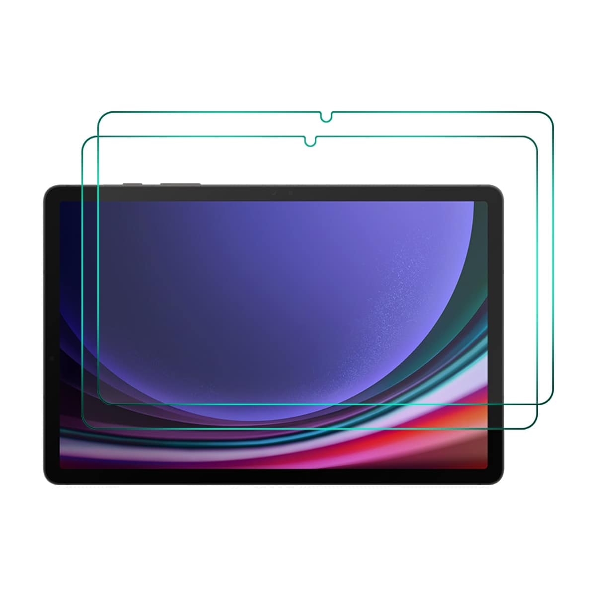 Karkaistu näytönsuoja Samsung Galaxy Tab S9 Plus 2 kpl