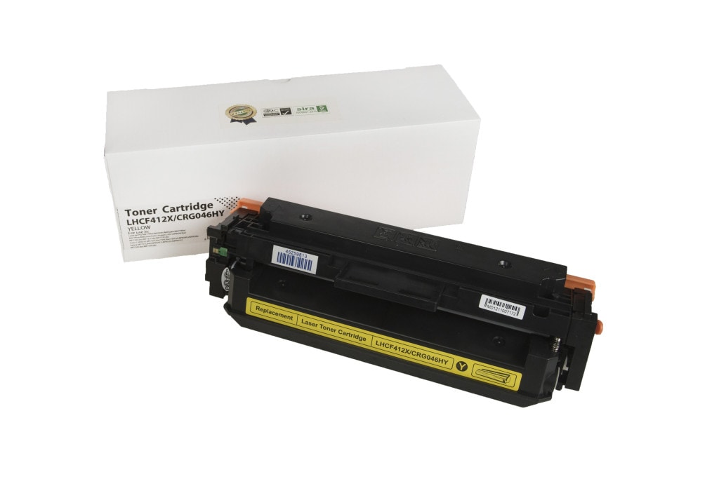 Laserkasetti HP 410X CF412X - Keltainen