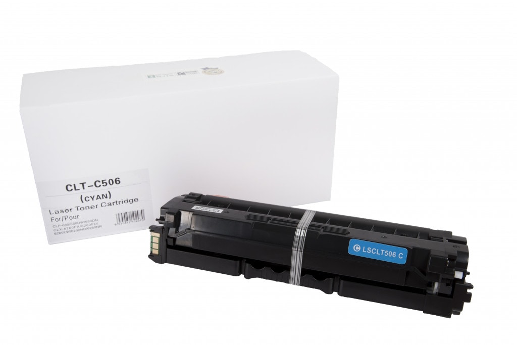Laserkasetti Samsung CLT-C506L - Cyan